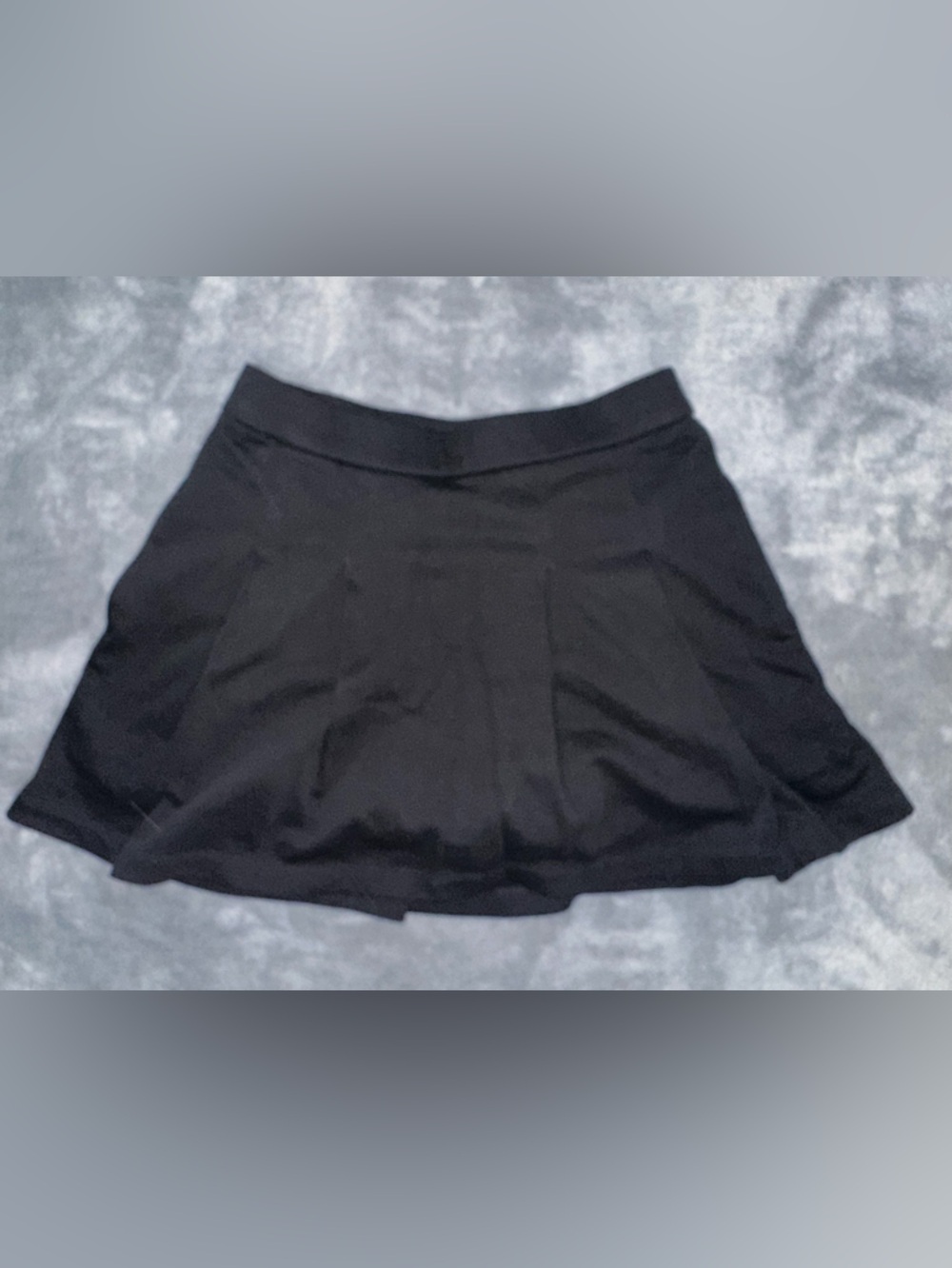 Express Black Circle Skater Skirt